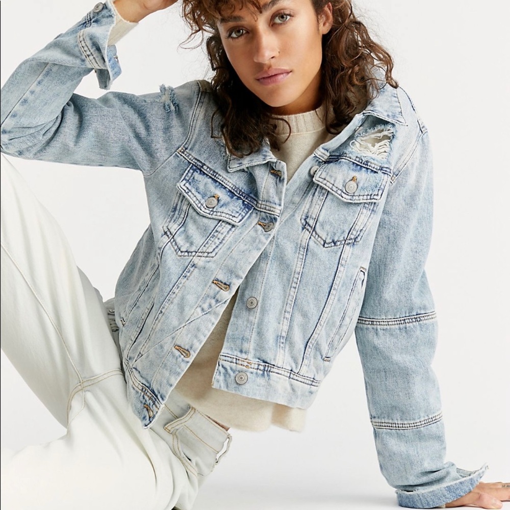 Free People Jean Jacket